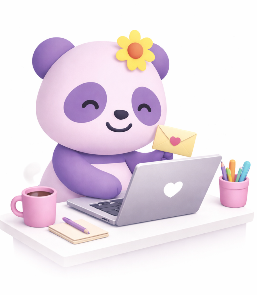 Panda mascot contact online Modelaria Craftworks